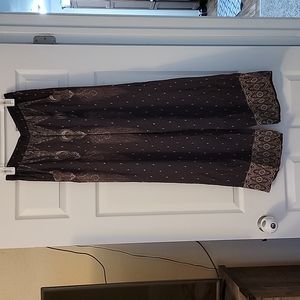 American Eagle wide leg viscose pant